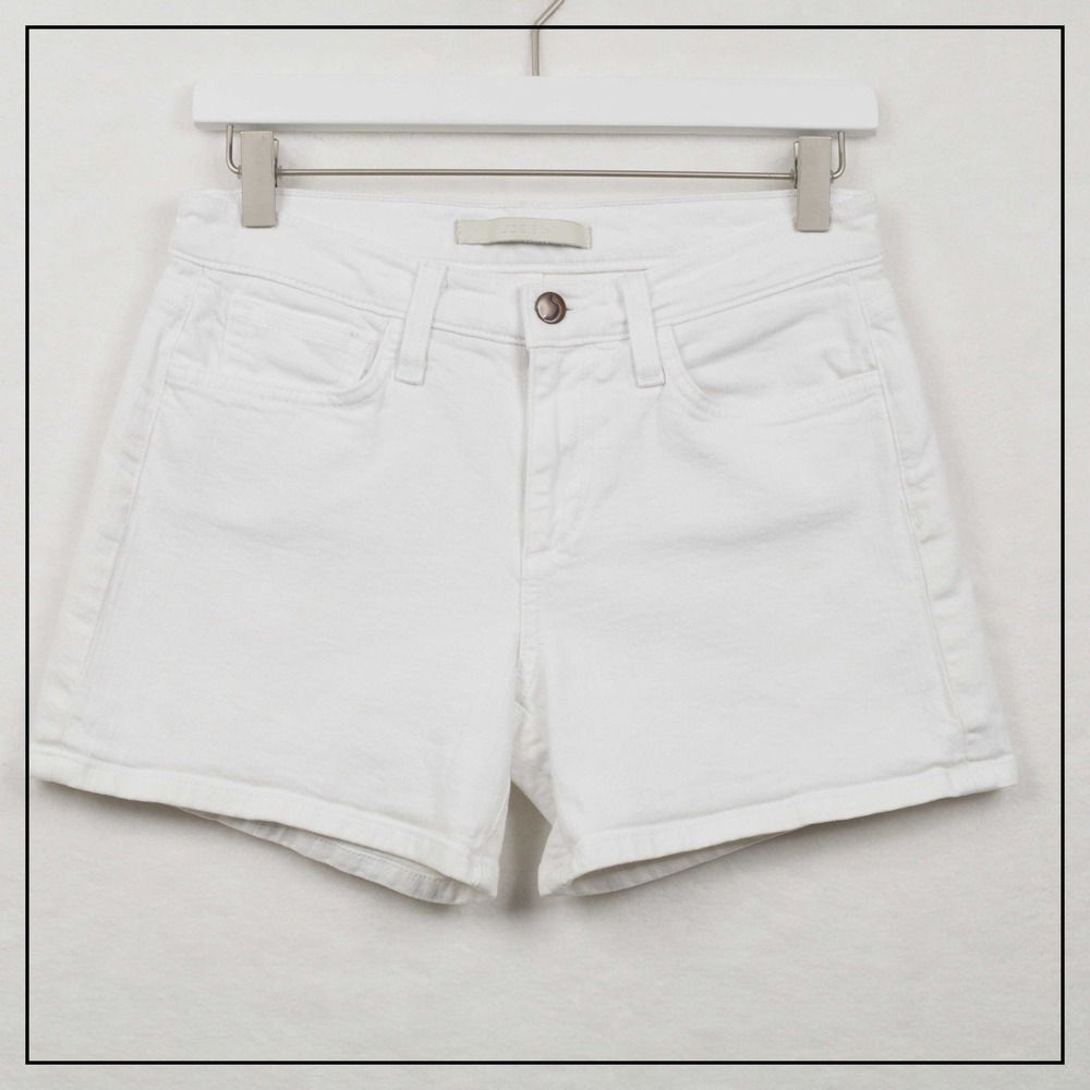 Joe's Jeans White Denim Jean Shorts